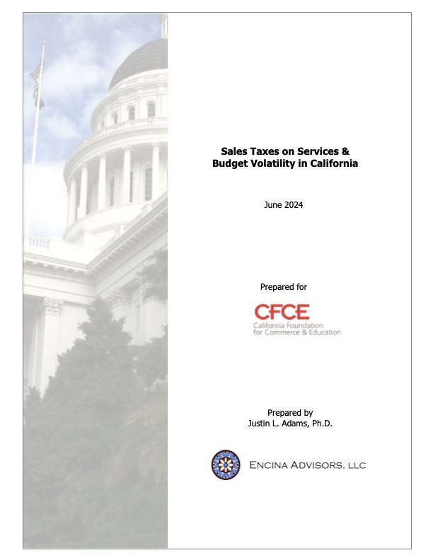 Sales Taxes on Services & Budget Volatility in California